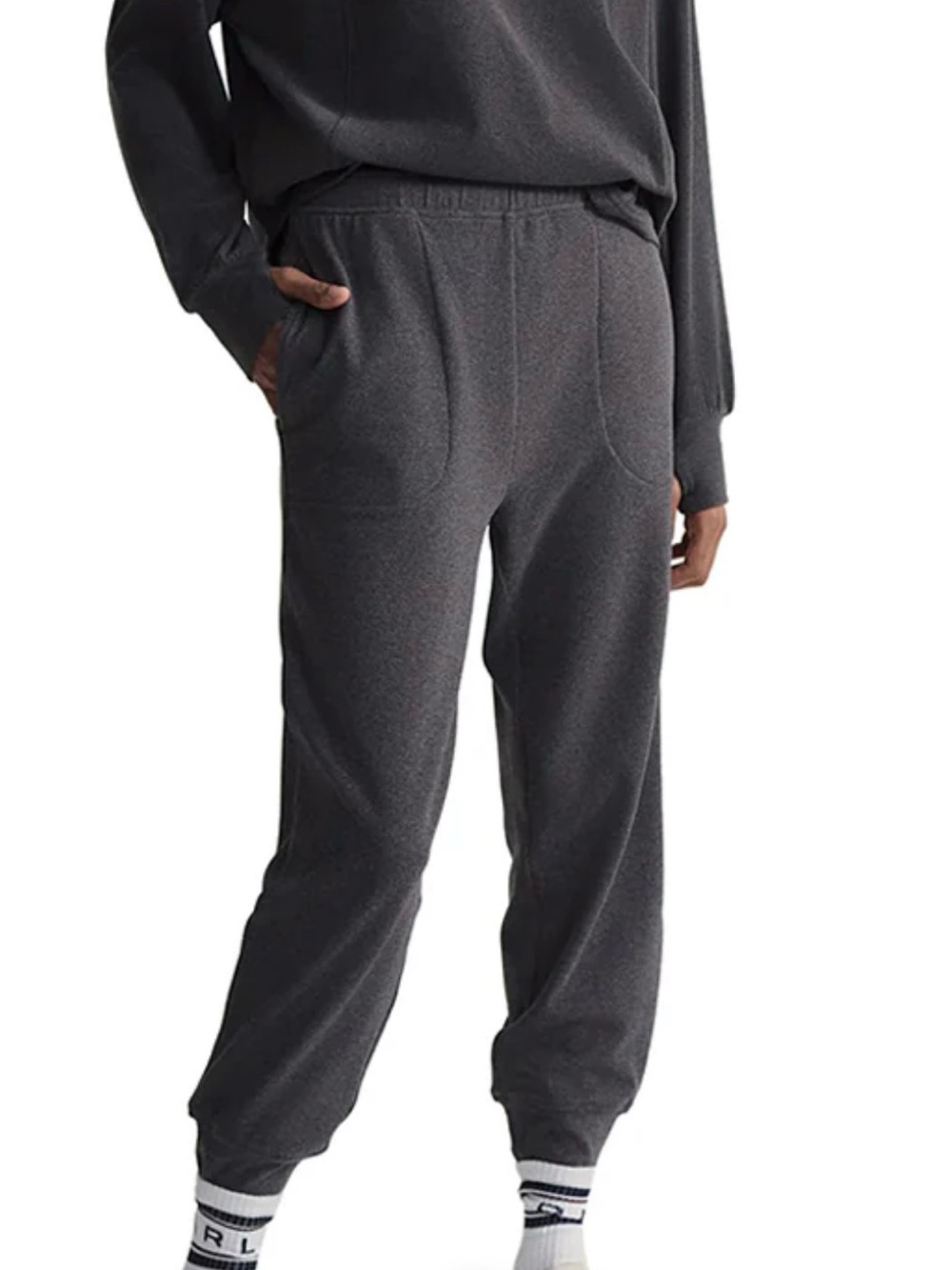 Varley Brushed Rib Slim Cuff Pants sz small